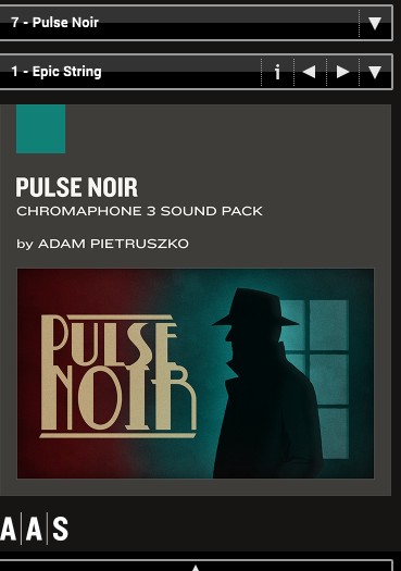 AAS Applied Acoustics Systems Pulse Noir